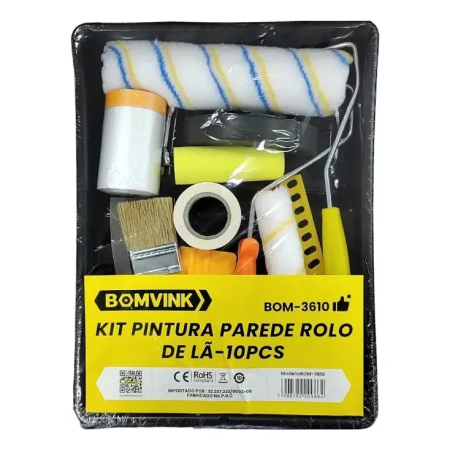 Kit Pintura Completo 10 Peças